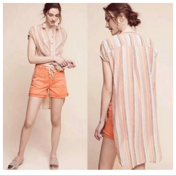 Anthropologie Holding Horses Striped Meridia Tunic - Picture 5 of 6